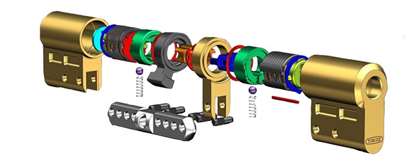 Елементи модульного корпусу циліндра