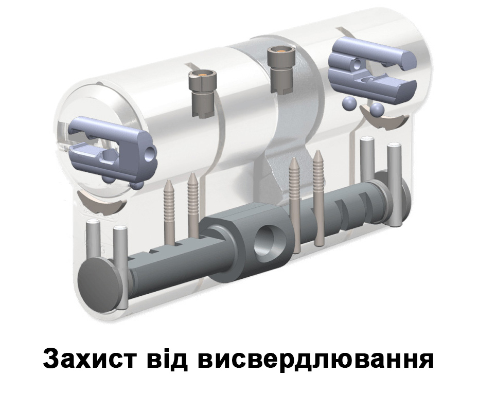 ABUS 3500 MX Захист від свердління ABUS 3500 MX Захист від свердління