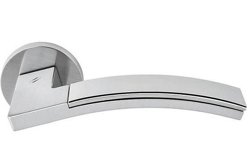 Ручки на розеті COLOMBO Trama LC71 (FF19BZG-FF13) матовий хром/хром - Фото №2