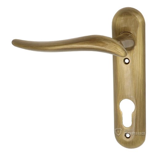 Ручки на планці Гамма к/п 72 W OGR бронза - Фото №3