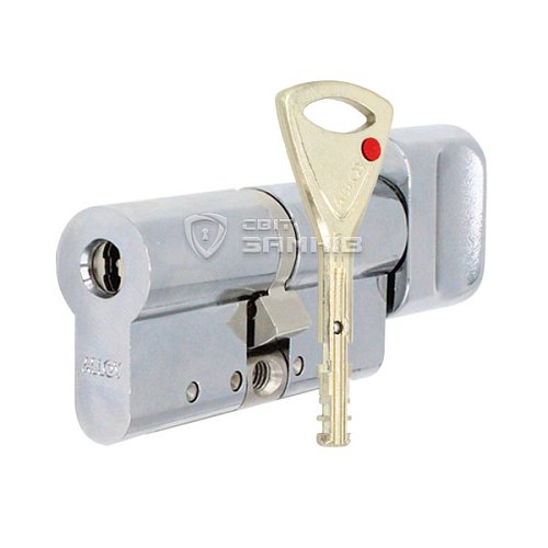 Циліндр ABLOY Protec2 87T (46*41T) хром полірований - Фото №1