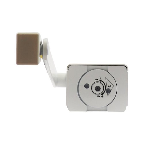 Дотягувач CISA D5210.03.0.45 BC SLD HO з фіксацією до 80 кг білий - Фото №3