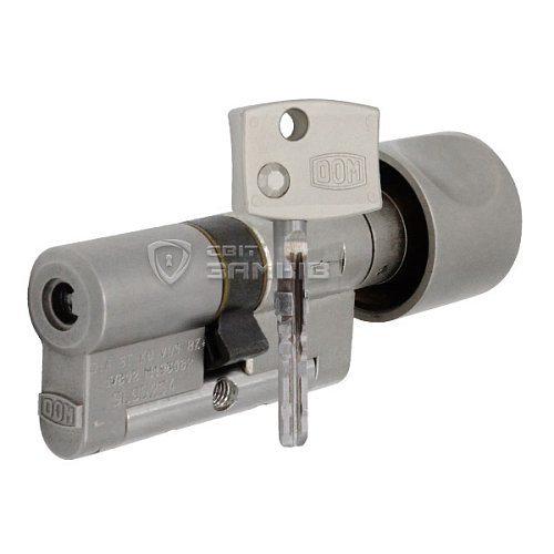 Циліндр DOM Diamant 84T (42*42T) нікель сатин - Фото №1