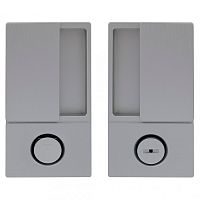 Ручки для міжкімнатних дверей AGB Wave WC B300020032 матовий хром