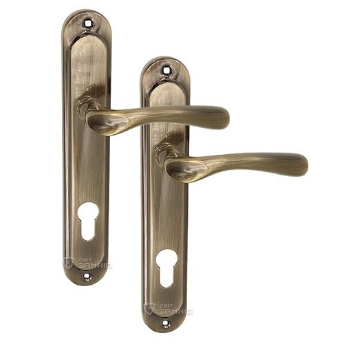 Ручки на планці IMPERIAL Kumru 72C AB бронза - Фото №1