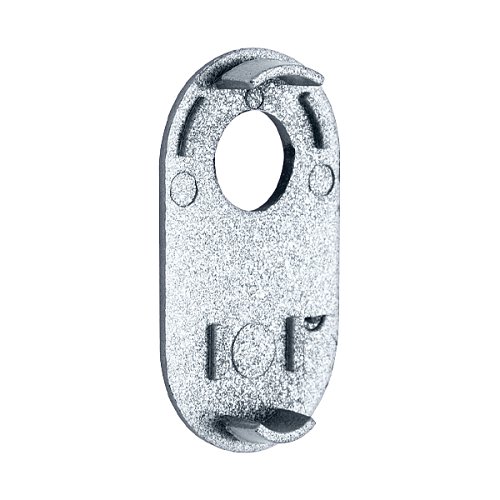 Щиток DISEC A2427 овальний хром матовий - Фото №4