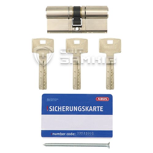 Циліндр ABUS Bravus 3500 MX Magnet (модульний) 75 (30*45) нікель сатин - Фото №6
