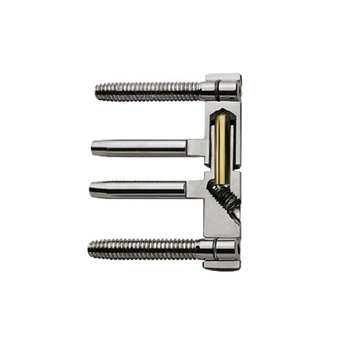 Завіс AGB 3D D-14 мм штиревий срібло - Фото №2