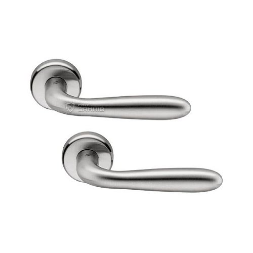 Ручки на розеті COLOMBO Robot CD41 (CD69BZGG-CD63GB) матовий хром - Фото №1