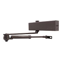 Дотягувач CISA C1611.03.0.88 Professional Plus2 BC STD HO з фіксацією до 80 кг коричневий