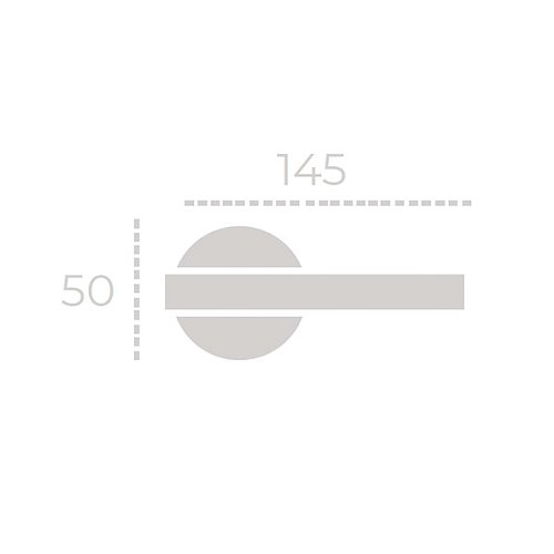 Ручки на розеті FORME City 335A B02 бронза матова - Фото №3