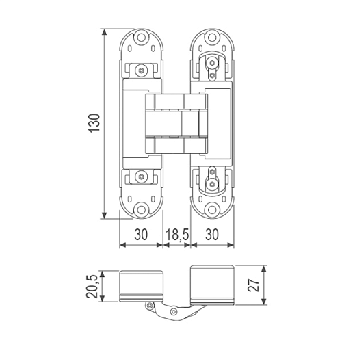 Завіс AGB Eclipse 2.1 чорний - Фото №5