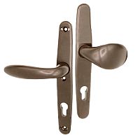 Ручки на планці STUBLINA 85/35 натискна-фіксована коричнева