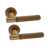 Ручки на розеті FORME City 335A B02 бронза матова