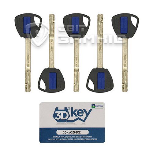 Механізм замка MOTTURA 3D.788S800054 (BS66*85мм) L лівий - Фото №7