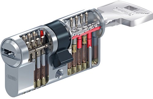 Циліндр ABUS Bravus 4000 Compact 105T (50*55T) нікель сатин - Фото №10