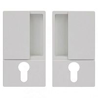 Ручки для міжкімнатних дверей AGB Wave PZ B3000300FM білий матовий