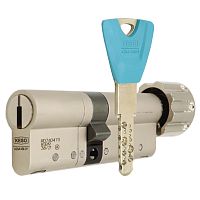 Циліндр KESO 8000 90T (40*50T) нікель сатин 3 ключа