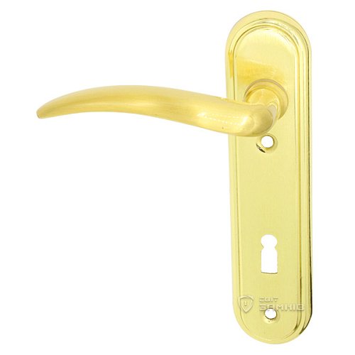 Ручки на планці Фінг к/п 72 KL OLV золото - Фото №3