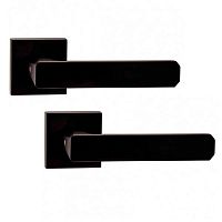 Ручки на розеті ORO/ORO Galassia (15E) Black чорний матовий