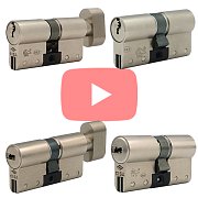 Відеоогляди модульних циліндрів CISA C3000S і AP4 S 