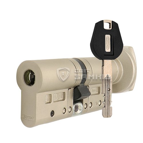 Циліндр TOKOZ Pro300 125T (60*65T) нікель матовий - Фото №1