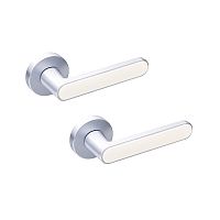 Ручки на розеті GAVROCHE Barium Ba-Z28 MSCB/Beige італійський сатин/бежевий