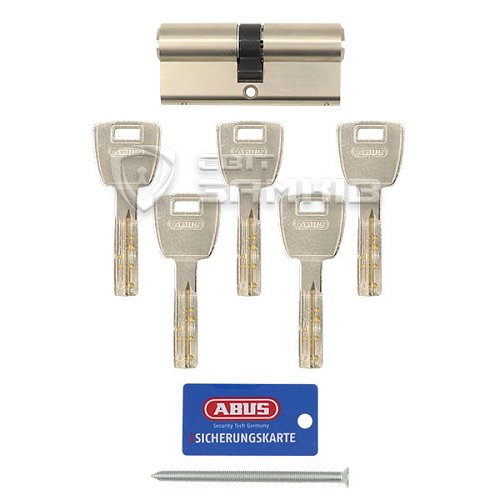 Циліндр ABUS X12R 95 (35*60) нікель сатин - Фото №4