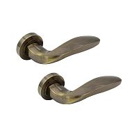 Ручки на розеті GAVROCHE Argentum Ag-Z2 AB бронза