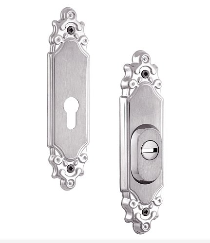 Протектор ROSTEX Ozdobna R3 (38-55мм) хром матовий - Фото №1