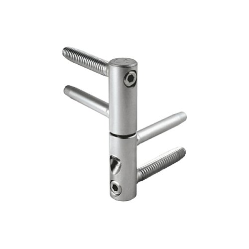 Завіс AGB 3D D-14 мм штиревий срібло - Фото №1