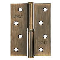 Завіс LINDE H-100 100*75 мм - L MACC лівий матова бронза