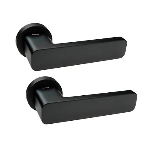 Ручки на розеті FORME Betty 134A N52 чорний матовий - Фото №1