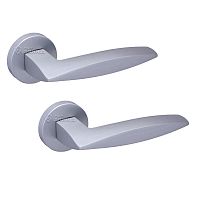 Ручки на розеті GAVROCHE Cobaltum-Z28 MSCB італійський сатин