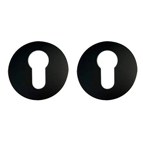 Накладки на серцевину FORME Fixa Round N52 чорний матовий