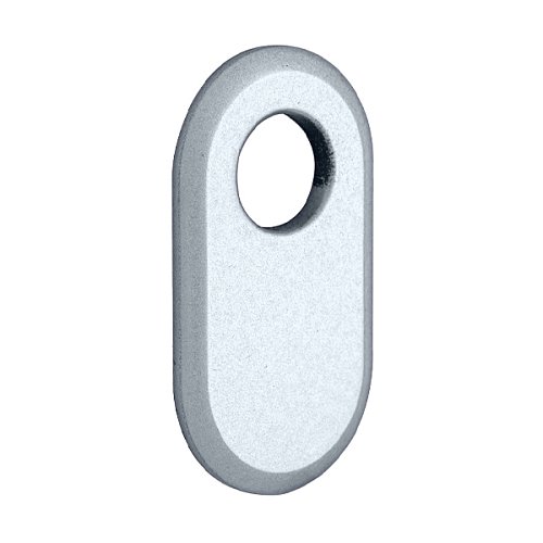 Щиток DISEC A2427 овальний хром матовий - Фото №1