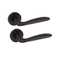 Ручки на розеті GAVROCHE Iridium Ir-Z2 Black чорний