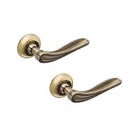 Ручки на розеті GAVROCHE Prometium AL-A5 AB бронза