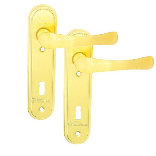 Ручки на планці Біс 72 KL OLV золото - Фото №1