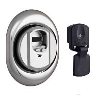 Протектор магнітний DISEC 4GN2MB 25 мм хром полірований