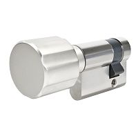 Циліндр половинка ABUS X12R 45T (35T*10) нікель сатин