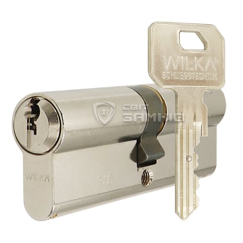 Циліндр WILKA 1400 C Premium 130 70 (35*35) нікель - Фото №1