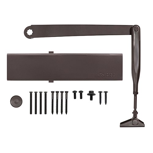 Дотягувач CISA C1610.05.0.88 Professional Plus2 BC STD до 120 кг FIRE коричневий - Фото №6