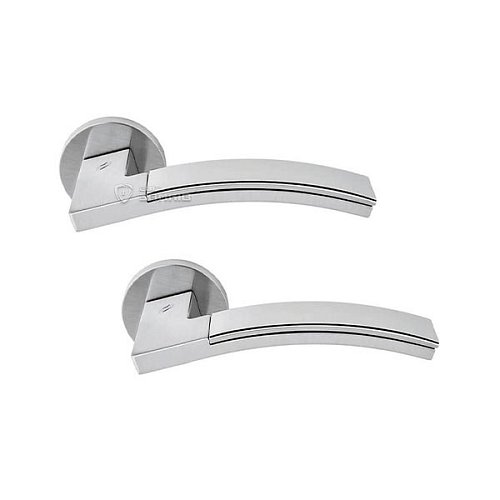 Ручки на розеті COLOMBO Trama LC71 (FF19BZG-FF13) матовий хром/хром - Фото №1