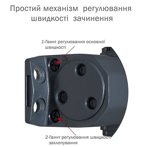 Дотягувач RYOBI D-1554 STD до 80кг FIRE Сірий Антрацит - Фото №6