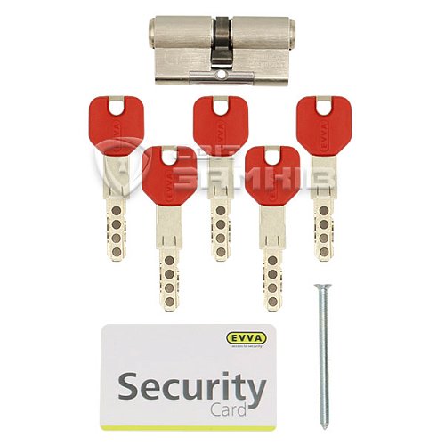 Циліндр EVVA MCS 112 (41*71) нікель сатин - Фото №4