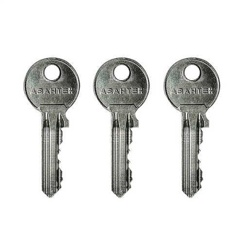 Замок навісний АВАНТЕК T 50 один секрет (4 ключа) - Фото №4