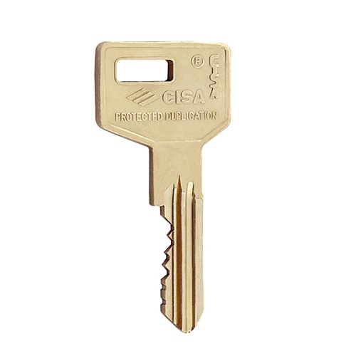 Циліндр CISA C3000 75T (40*35T) нікель матовий 5 ключів - Фото №11