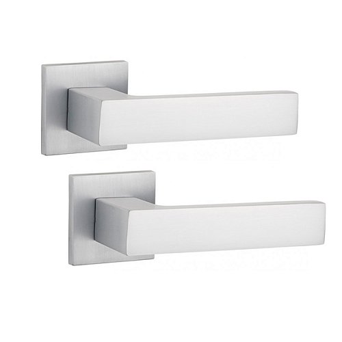 Ручки на розеті SIBA Nemrut (А04) матовий хром - Фото №1