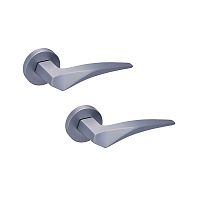 Ручки на розеті GAVROCHE Tantalum Ta-Z28 MSCB італійський сатин